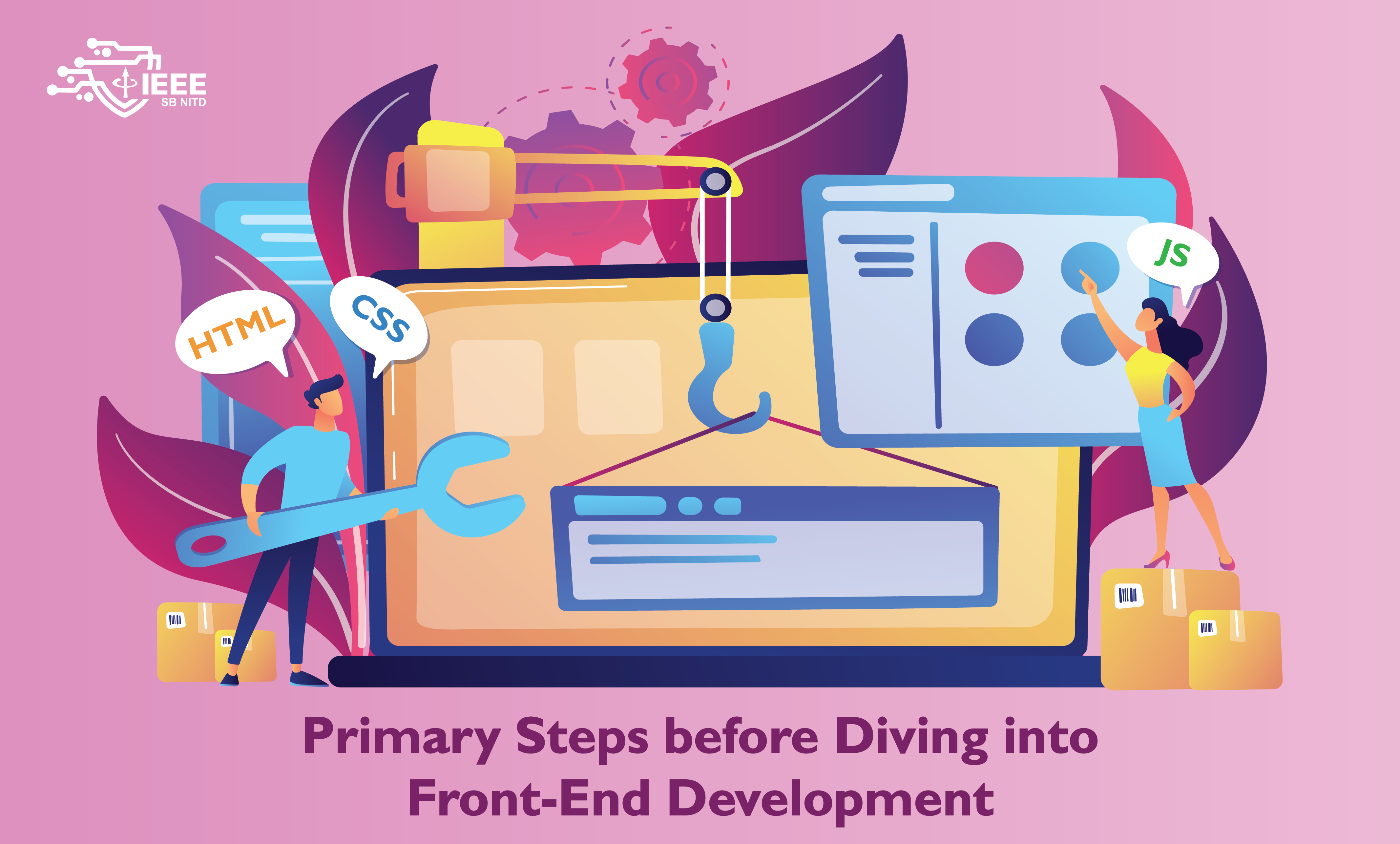 Primary steps before diving into Front end development